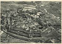 Carcassonne - Vue aerienne en 1953 - big